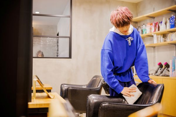 開店準備